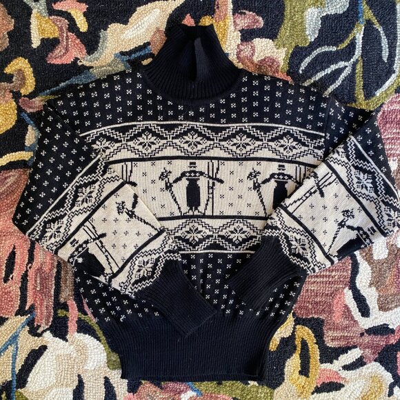 Vintage Wool Sweater Lot Bundle (3) - COOGI, Nils, Obermeyer Sport - Picture 11 of 16